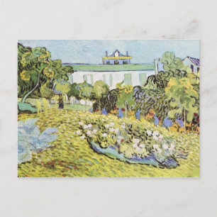 The garden of the Daubignys by Vincent van Gogh Postcard