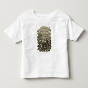 The garden of the French nobility, c.1640 (engravi Toddler T-Shirt