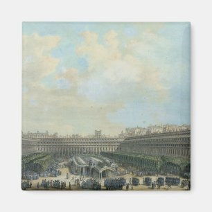 The Garden of the Palais Royal, 1791 Magnet