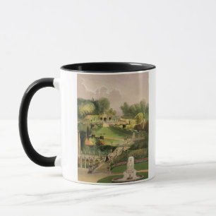 The Garden on the Hill Side, Castle Combe, from 'T Mug