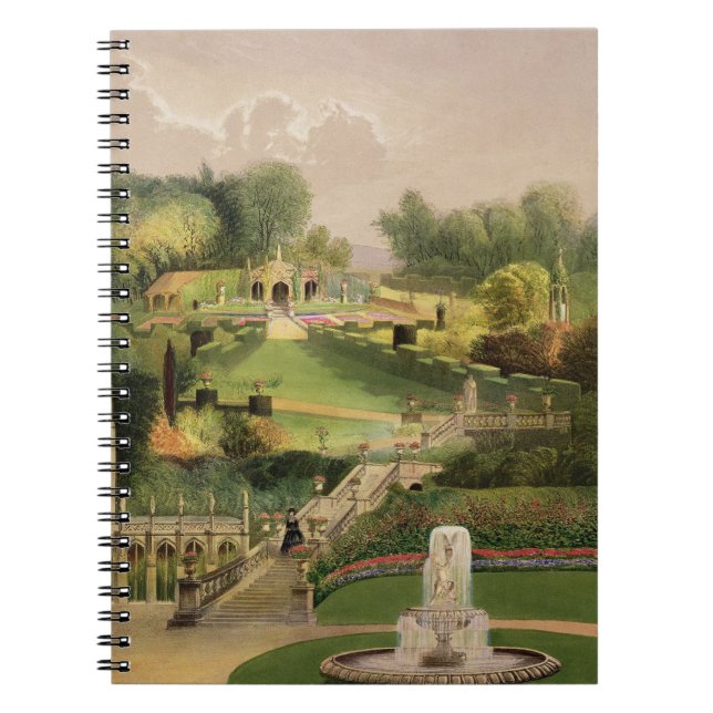 The Garden on the Hill Side, Castle Combe, from 'T Notebook (Front)