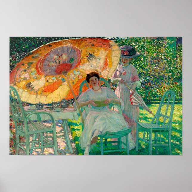 The Garden Parasol Poster (Front)