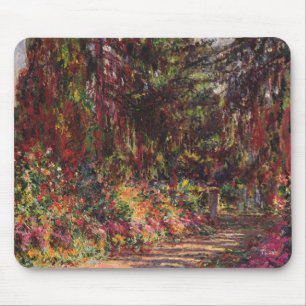 The Garden Path at Giverny Mouse Mat