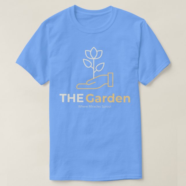 The Garden Where Miracles Sprout T-Shirt (Design Front)