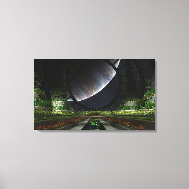 The Gardener Canvas Print (Front)