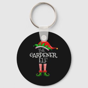 The Gardener Elf Matching Family Group Christmas P Key Ring