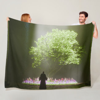 The Gardener Fleece Blanket
