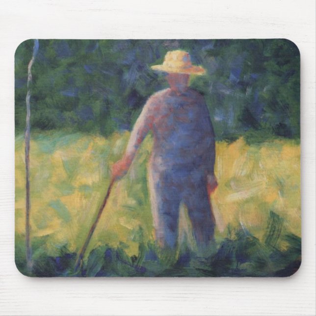 The Gardener - Georges Seurat Mouse Mat (Front)