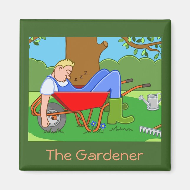 The Gardener Magnet (Front)