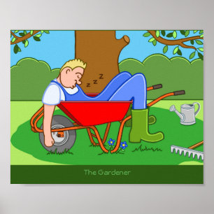 The Gardener Panel Wall Art