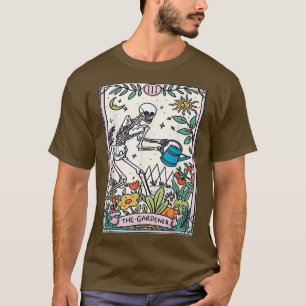 The Gardener Tarot Card Mystical Witchy Gardening  T-Shirt