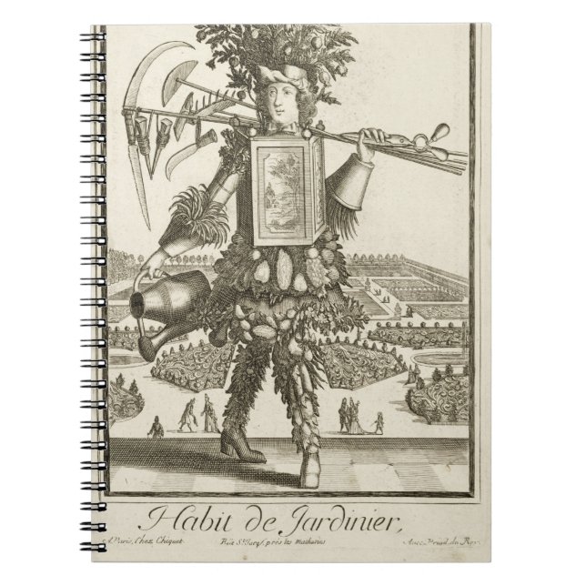 The Gardener's Costume, illustration from the 'Dic Notebook (Front)