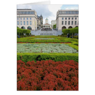 The Gardens in Brussels, Belgium Card
