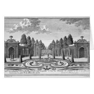 The gardens of Count Althan, Vienna, from 'Vorstel