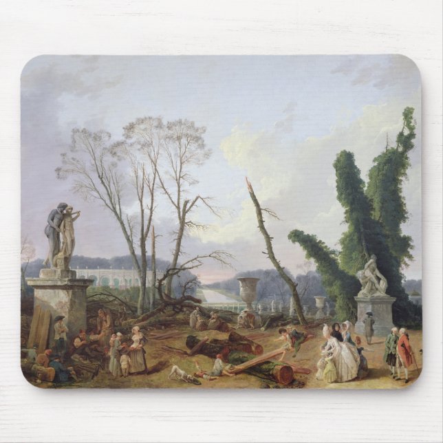 The Gardens of Versailles Mouse Mat (Front)
