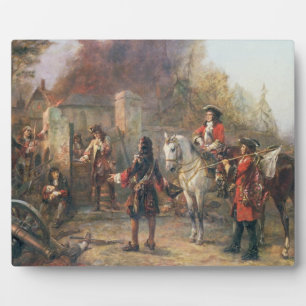 The Garrison of the Village Had At Last Surrendere Plaque