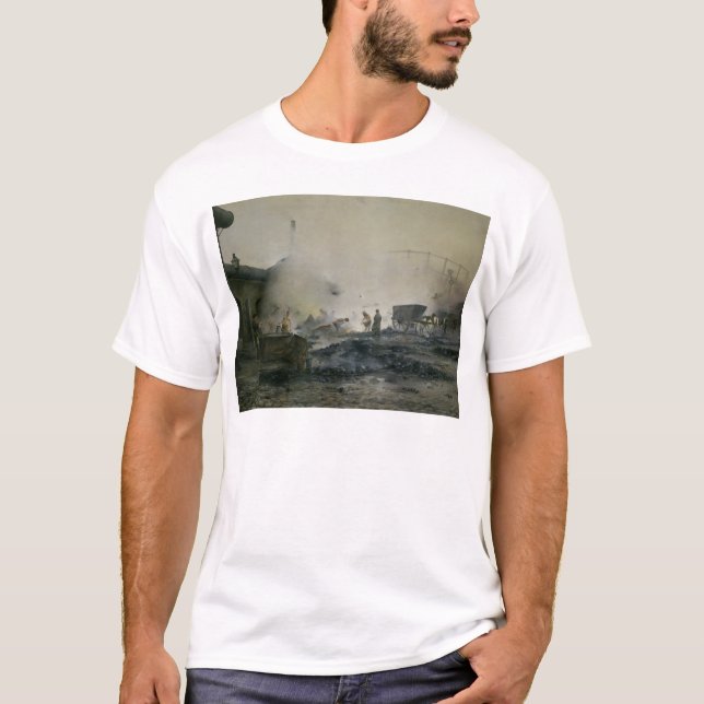 The Gas Factory at Courcelles, 1884 T-Shirt (Front)