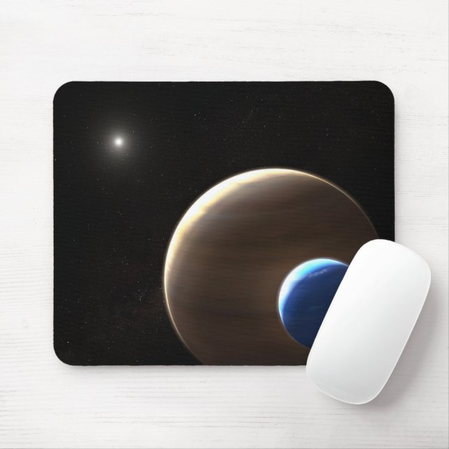 The Gas Giant Planet Kepler-1625b Mouse Mat (With Mouse)