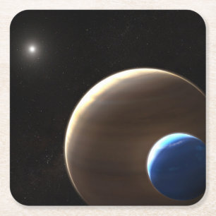 The Gas Giant Planet Kepler-1625b Square Paper Coaster