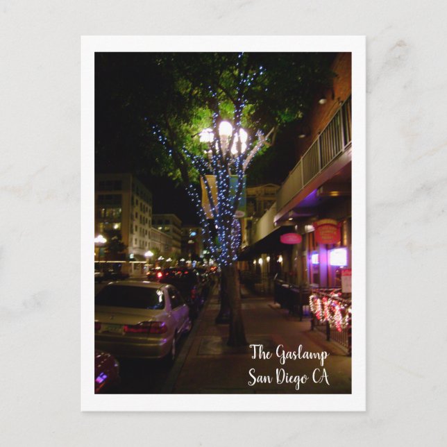 The Gaslamp Quarters Postcard (Front)