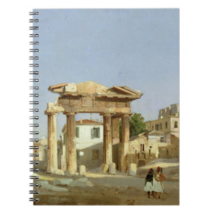 The Gate of Agora in Athens, 1843 Notebook
