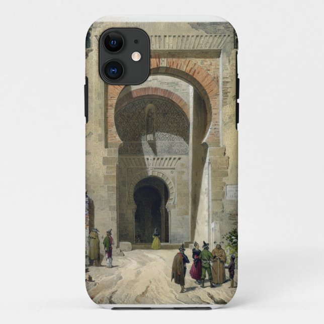 The Gate of Justice, entrance to the Alhambra, Gra Case-Mate iPhone Case (Back)