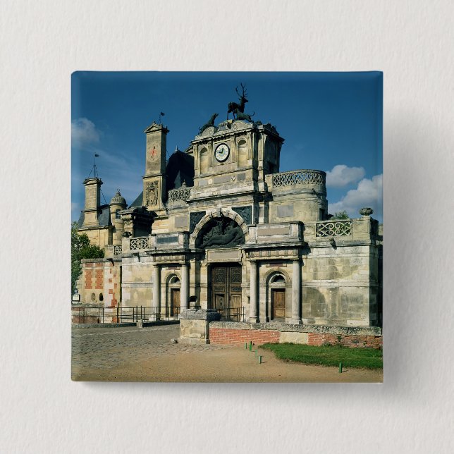 The gatehouse 15 cm square badge (Front)