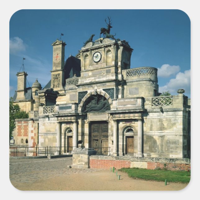 The gatehouse square sticker (Front)