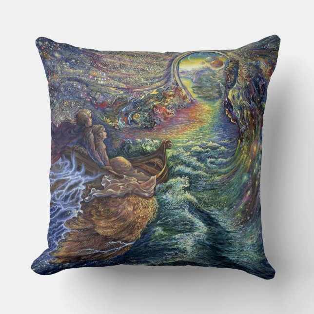 The Gateway Fantasy Throw Pillow (Front)