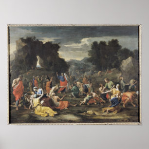 The Gathering of Manna, c.1637-9 Poster