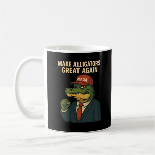 The Gator Candidate – Make Alligators Great Again Coffee Mug