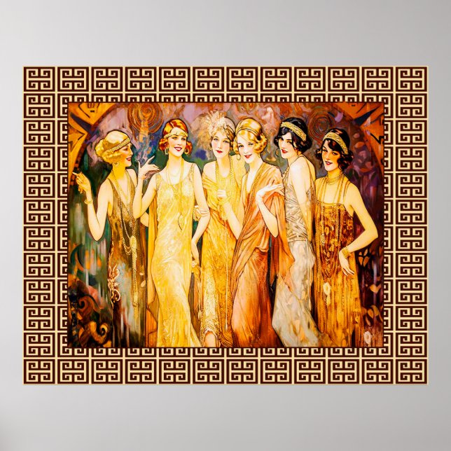 The Gatsby Ladies Poster. Poster (Front)