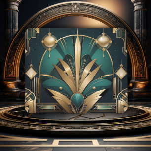 The Gatsby Lines Art Deco Mouse Mat