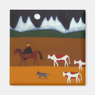 The Gaucho and his Cattle 2006 Magnet