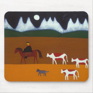 The Gaucho and his Cattle 2006 Mouse Mat