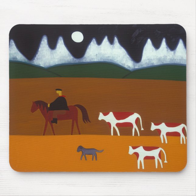 The Gaucho and his Cattle 2006 Mouse Mat (Front)