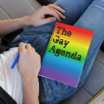 The Gay Agenda Yearly Planner<br><div class="desc">Add a little humour to your day with this day planner that isn't a conspiracy (or is it?) just a great tool to keep you organised!</div>