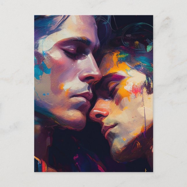 The Gay Couple Postcard (Front)