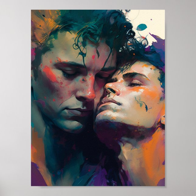 The Gay Men in Love Poster (Front)