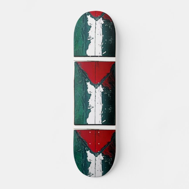 THE GAZA STRIP SKATEBOARD (Front)