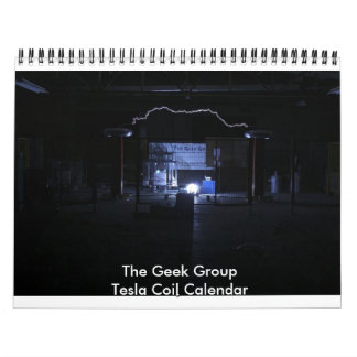 The Geek Group Tesla Coil Calendar