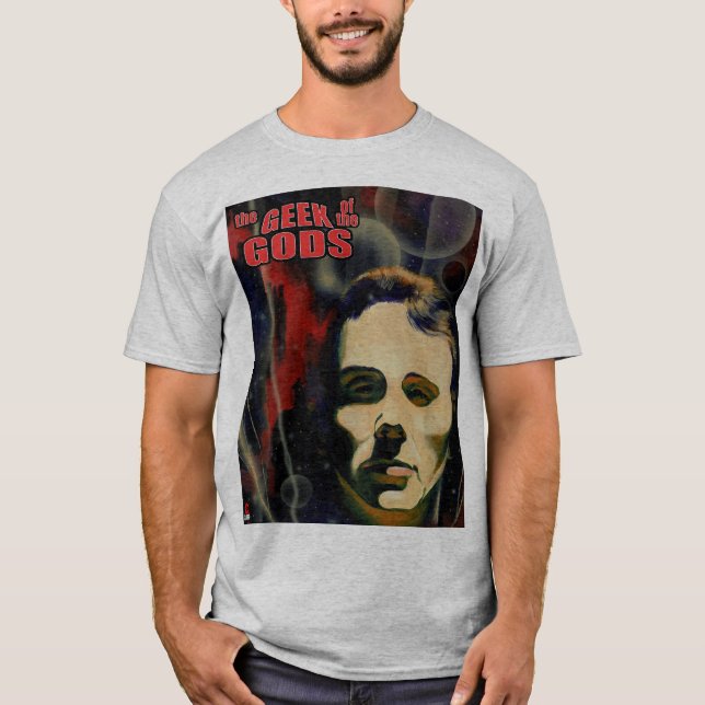 The Geek of the Gods basic t-shirt (Front)