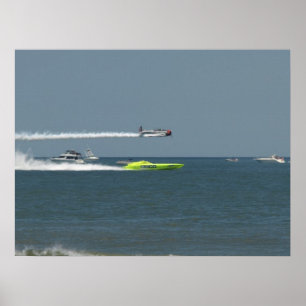 The GEICO Skytypers and Miss GEICO. Poster