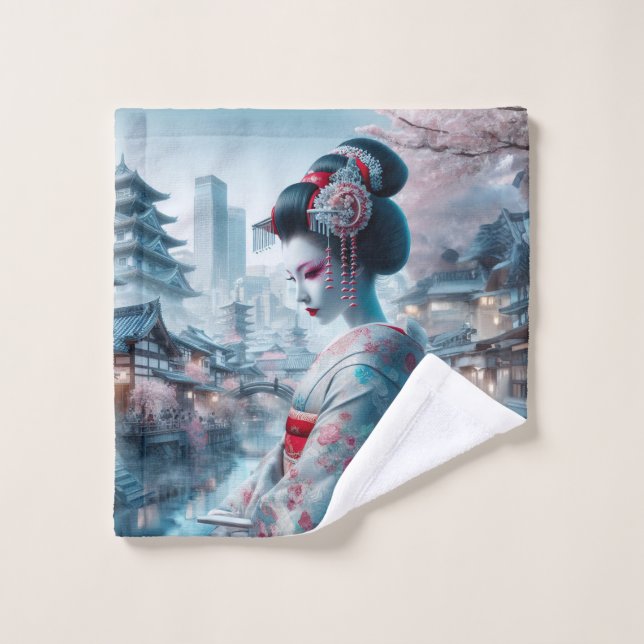 The geisha of modern times wash cloth (Wash Cloth)