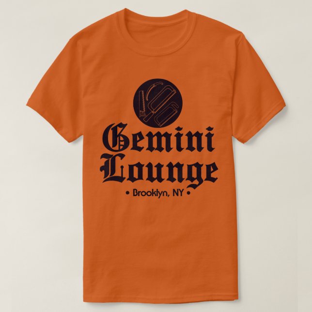 The Gemini Lounge Mafia Club Brooklyn New York T-Shirt (Design Front)