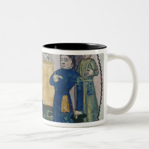 The Genealogy of Charles V and Charles VI Two-Tone Coffee Mug