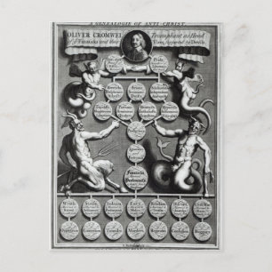 The Genealogy of the Anti-Christ Oliver Postcard