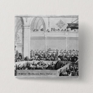 The General Assembly of the Kirk of Scotland 15 Cm Square Badge
