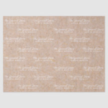 The General Store Kraft Tissue Paper
