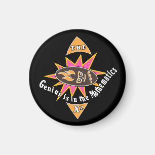 The genius is in the mathematics magnet